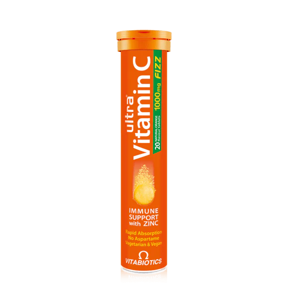 Ultra Vitamin C Fizz - 20 effervescent tablets – Healthana.co