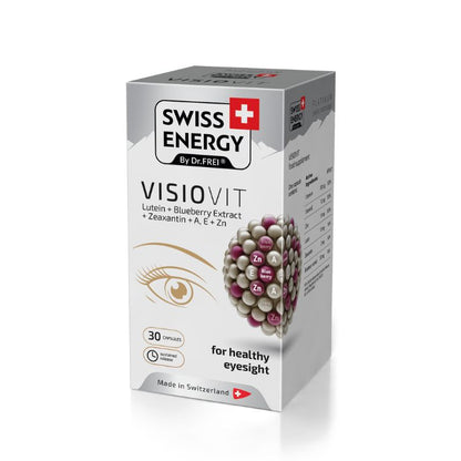 VISIOVIT (Lutein + Blueberry extract) - for healthy vision - 30 sustained-release capsules