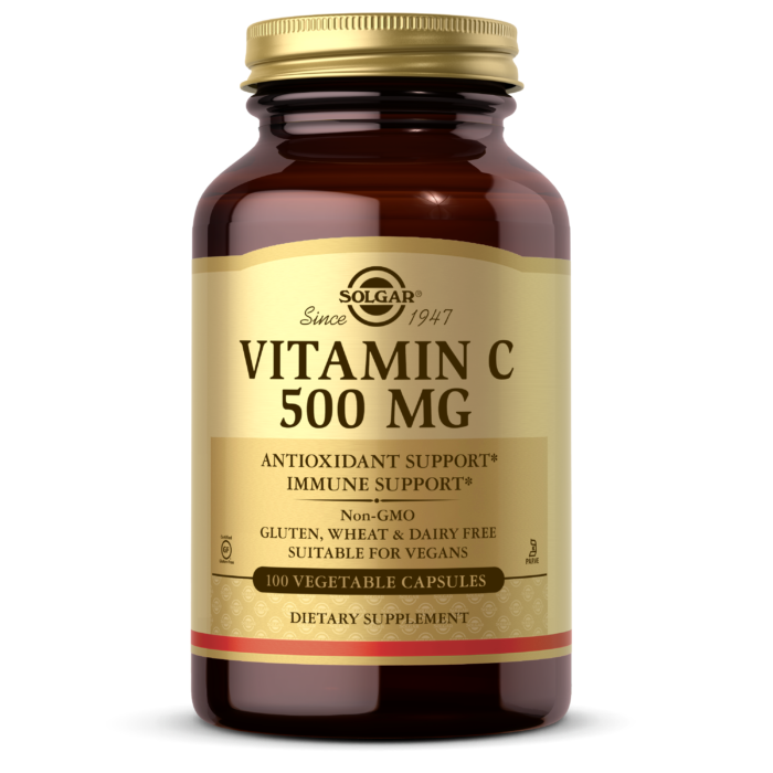 VITAMIN C 500 MG - 100 VEGETABLE CAPSULES