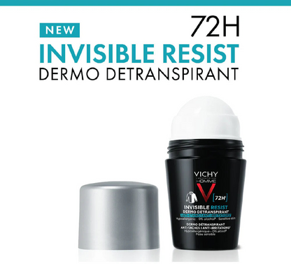 Vichy 72 Hours Invisible Resist Deodorant for Men 50ml