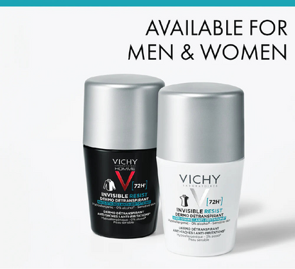 Vichy 72 Hours Invisible Resist Deodorant for Men 50ml