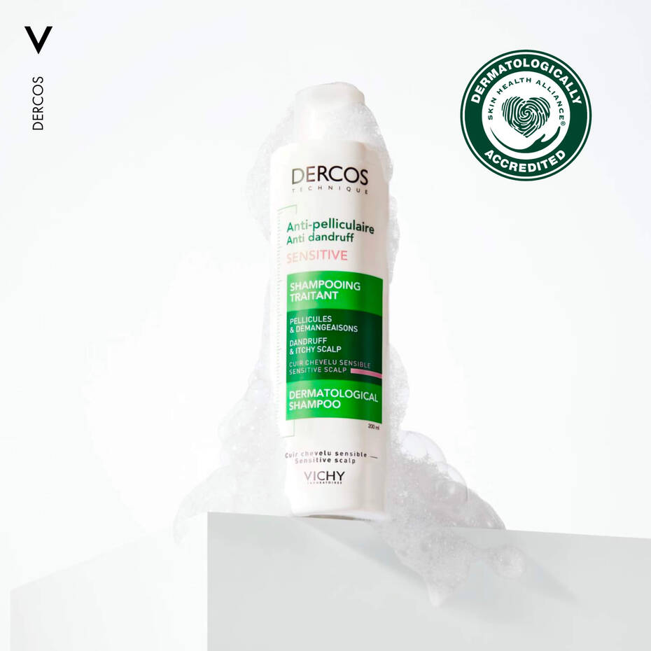 Vichy Dercos Anti-Dandruff Shampoo for Sensitive Scalp 200ml