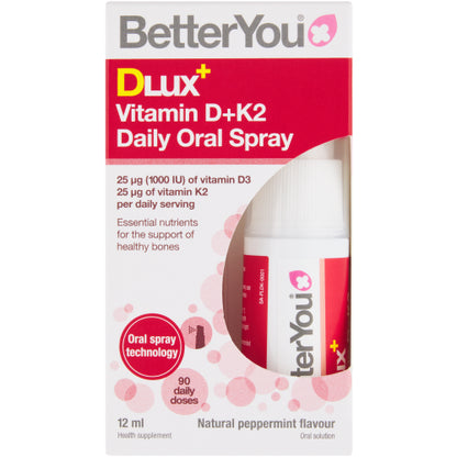 Vitamin D 1000 IU + K2 Oral Spray