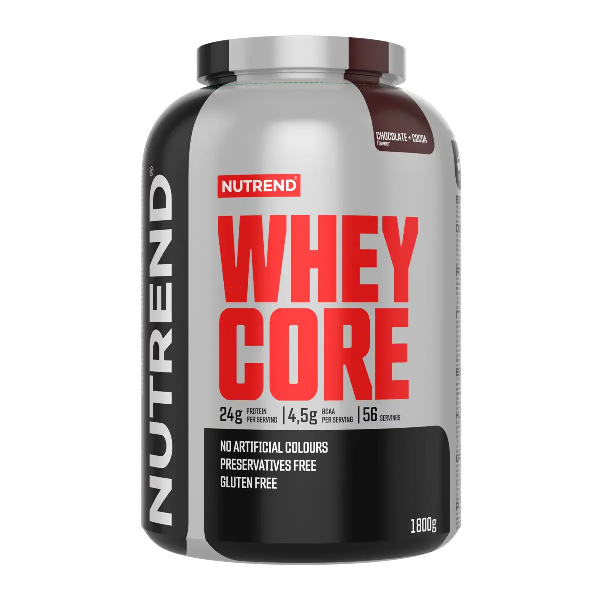 Whey Core - Chocolate & Cocoa - 1.8 kg | 56 Servings