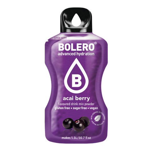 Bolero®Advanced Hydration - Acai Berry | 9g | 1,5L (12 Sachets)