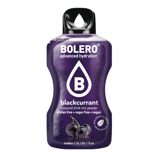 Bolero®Advanced Hydration - Blackcurrant| 9g | 1,5L (12 Sachets)