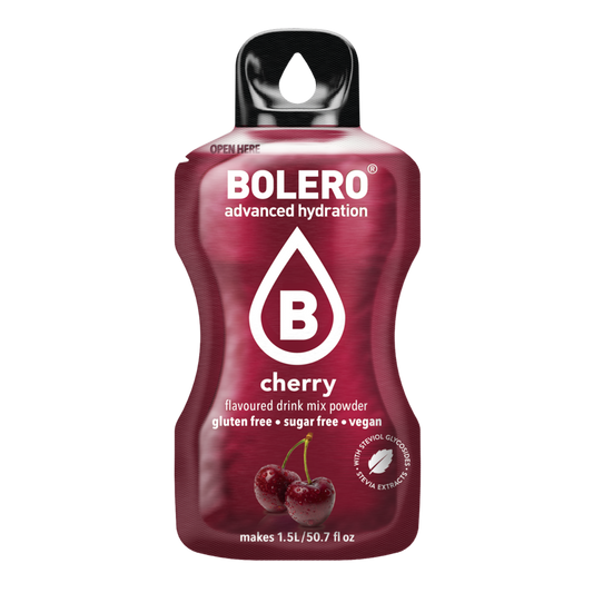 Bolero®Advanced Hydration - Cherry | 9g | 1,5L (12 Sachets)