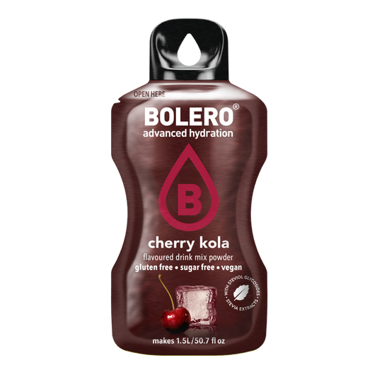 Bolero®Advanced Hydration - Cherry Kola | 9g | 1,5L (12 Sachets)