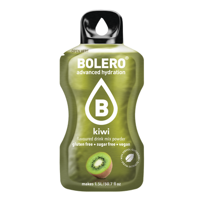 Bolero®Advanced Hydration - Kiwi  | 9g | 1,5L (12 Sachets)