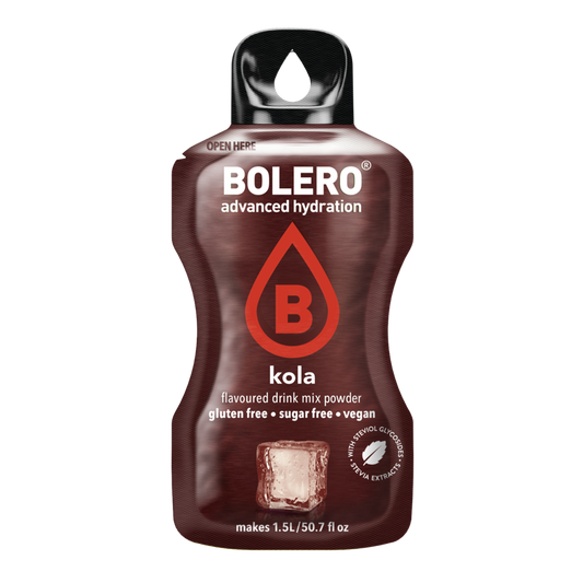 Bolero®Advanced Hydration -  Kola | 9g | 1,5L (12 Sachets)