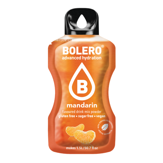 Bolero®Advanced Hydration - Mandarin | 9g | 1,5L (12 Sachets)