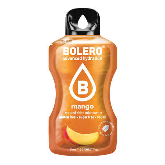 Bolero®Advanced Hydration - Mango | 9g | 1,5L (12 Sachets)