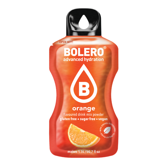 Bolero®Advanced Hydration - Orange | 9g | 1,5L (12 Sachets)