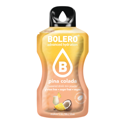 Bolero® Advanced Hydration - Pina Colada | 9 جرام | 1.5 لتر (12 كيسًا)