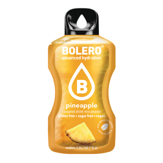 Bolero®Advanced Hydration - Pineapple | 9g | 1,5L (12 Sachets)