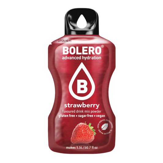 Bolero®Advanced Hydration - Strawberry| 9g | 1,5L (12 Sachets)