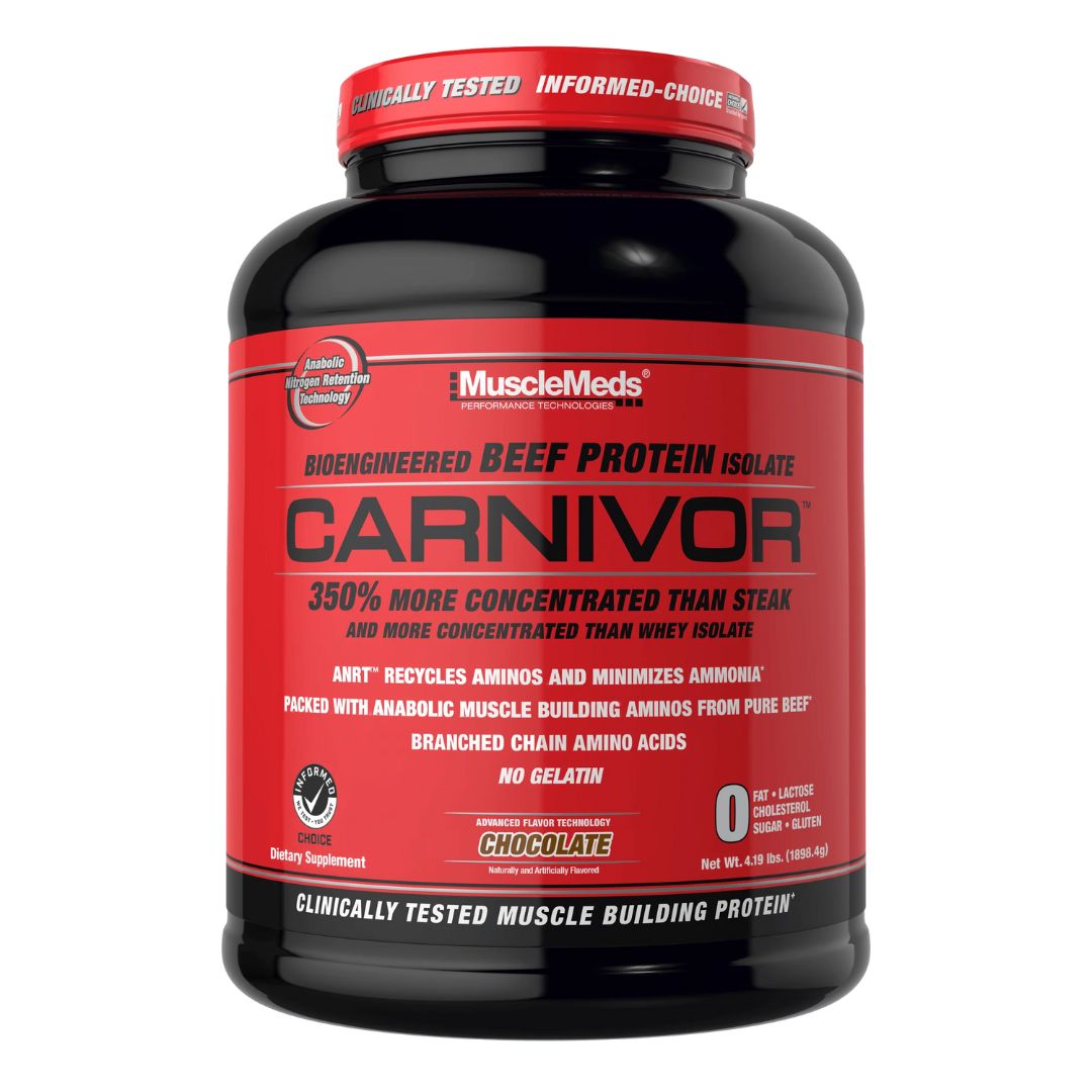 BEEF PROTEIN ISOLATE CARNIVOR  (CHOCOLATE) -  1.9kg | 56 SERVINGS