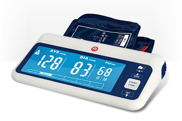 Clear Rapid Blood pressure monitor with XL display