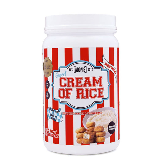 SWEET CREAM OF RICE (5 Flavors) – 1kg | 25 Servings