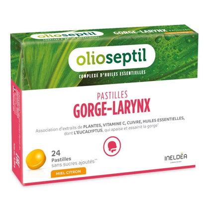 Oliseptil -Throat Larynx - 24 Lozenges