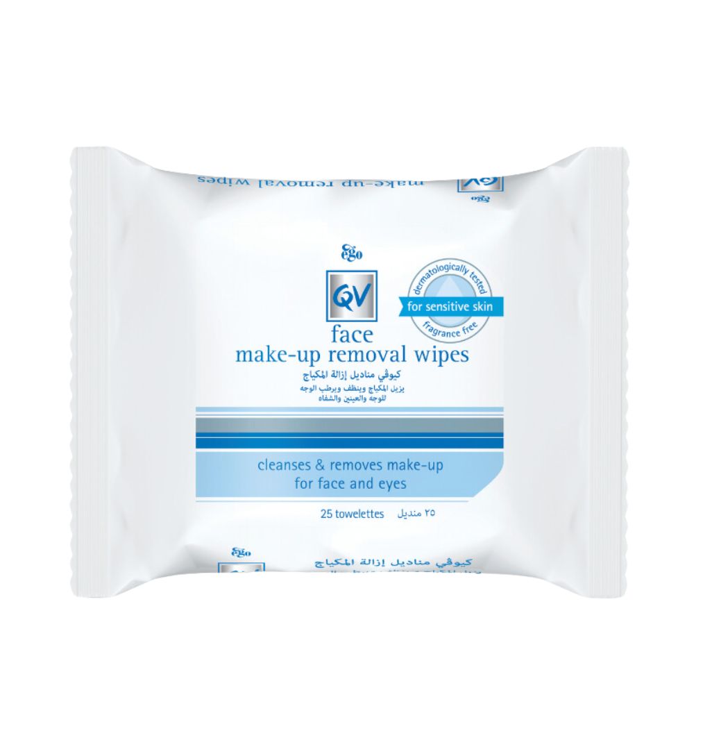 QV Face® Make-Up Removal Wipes - 25gm