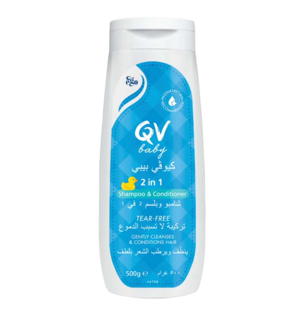 شامبو وبلسم QV Baby® 2 في 1