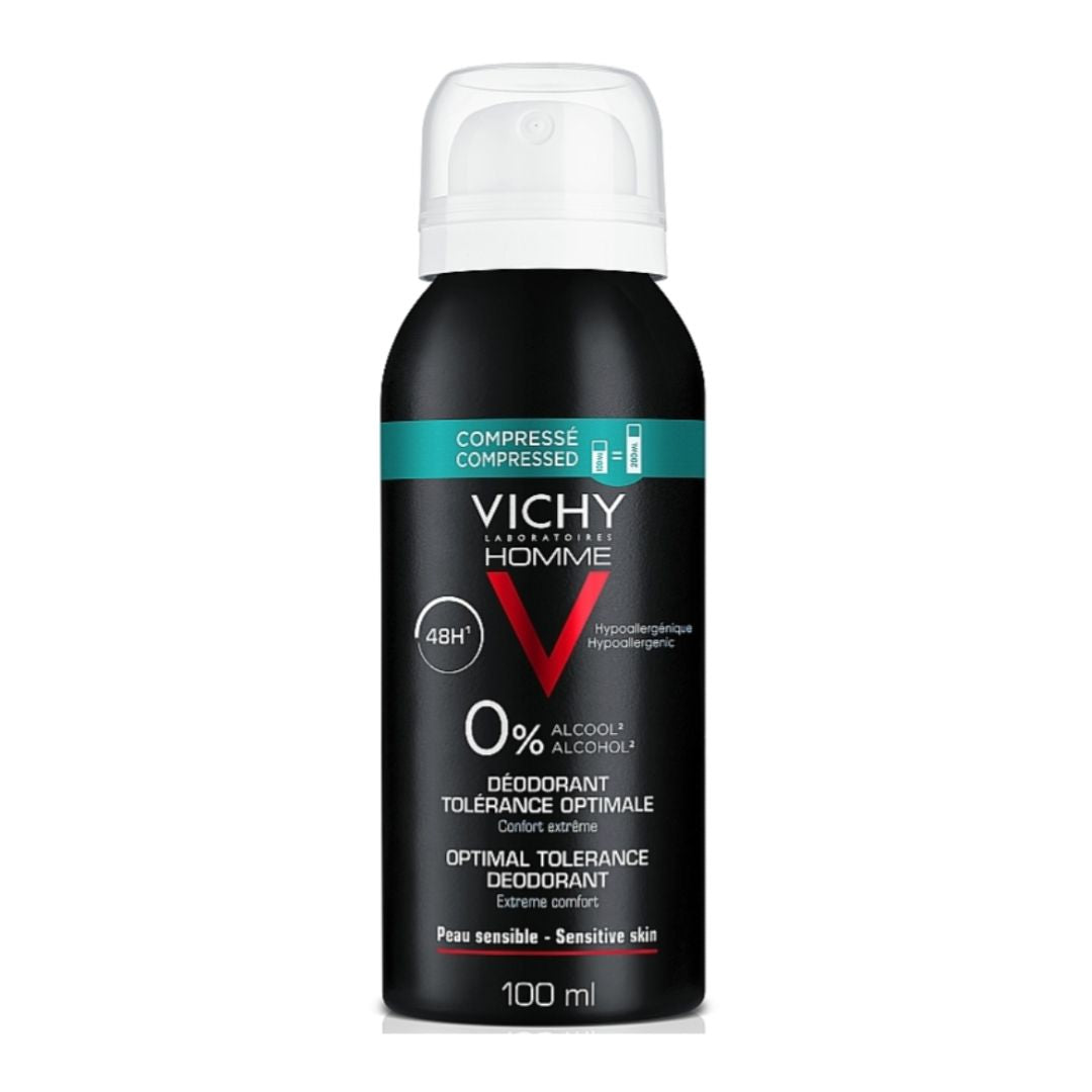 Vichy Homme 48h Optimal Tolerance Anti-perspirant Spray 100ml